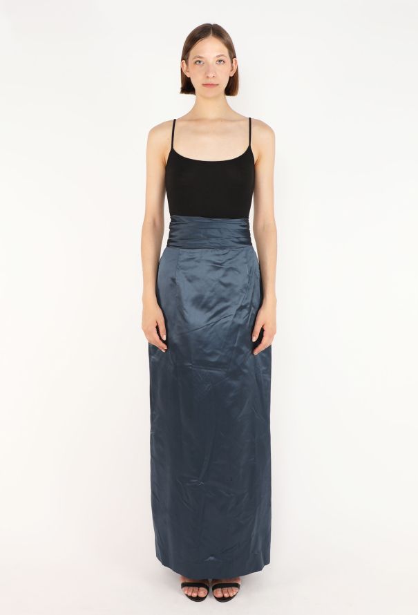 Chloé Silk Charmeuse Corset Ensemble, 1990s - 2