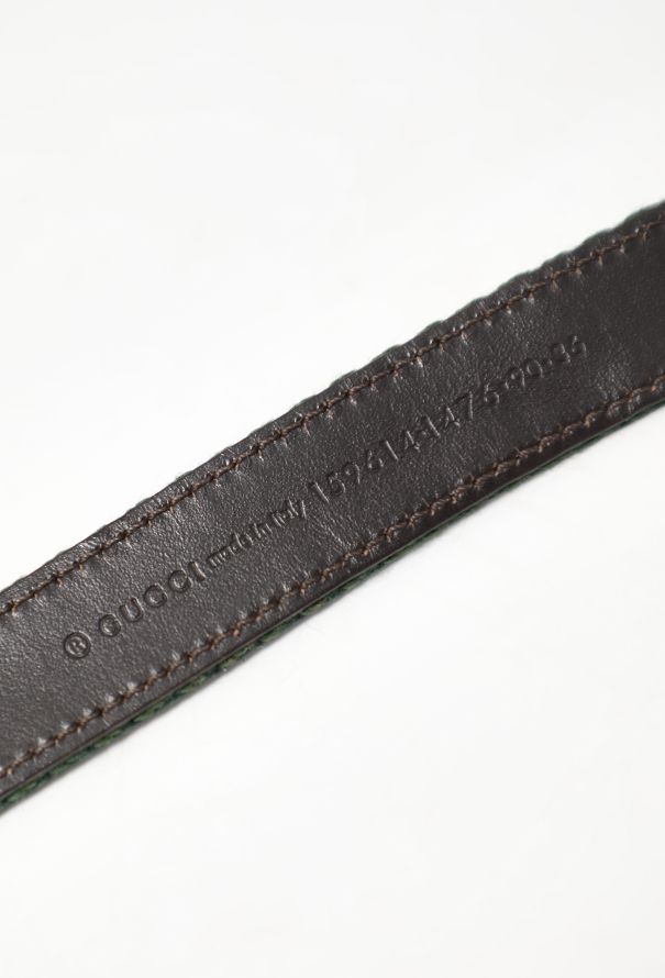 Gucci Vintage 'GG' Striped Belt - 6 Gucci Vintage 'GG' Striped Belt - 6