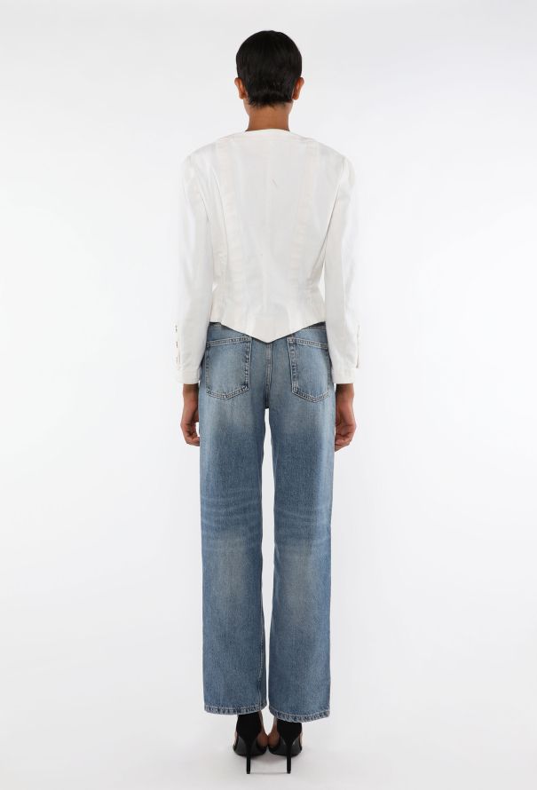 Chanel Classic Denim 'CC' Jacket, 1990s - 6