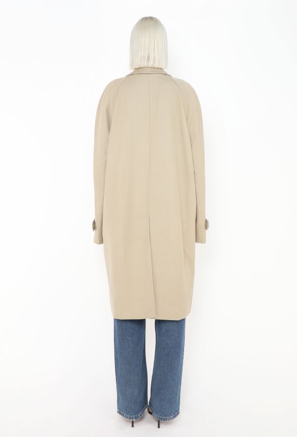 Céline Classic Twill Coat - 5