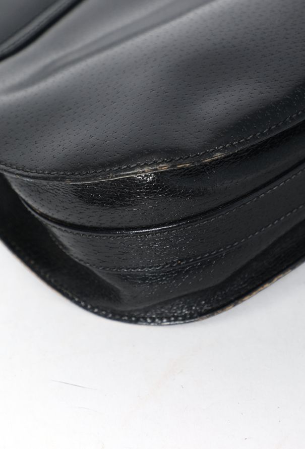 Gucci Vintage Saddle Crossbody Bag - 8