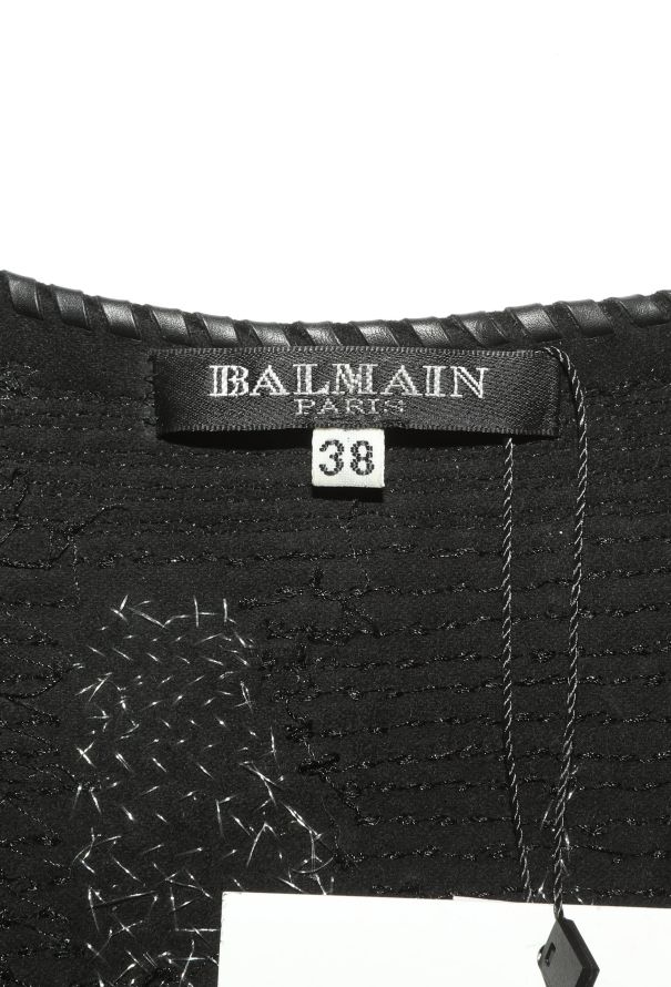 Balmain RARE F/W 2008 Decarnin Hand-Embroidered Vest - 6 Balmain RARE F/W 2008 Decarnin Hand-Embroidered Vest - 6