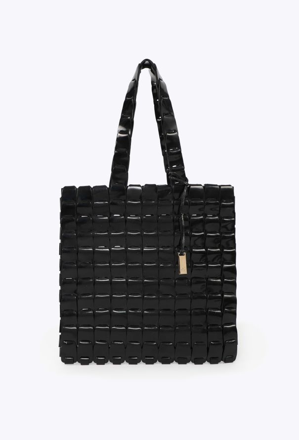 Gucci 2002 Tom Ford Patent Leather Tote - 1