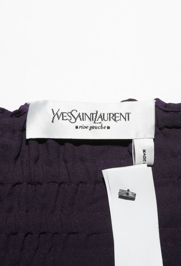 Saint Laurent Pleated Peasant Skirt, F/W 2001 - 6