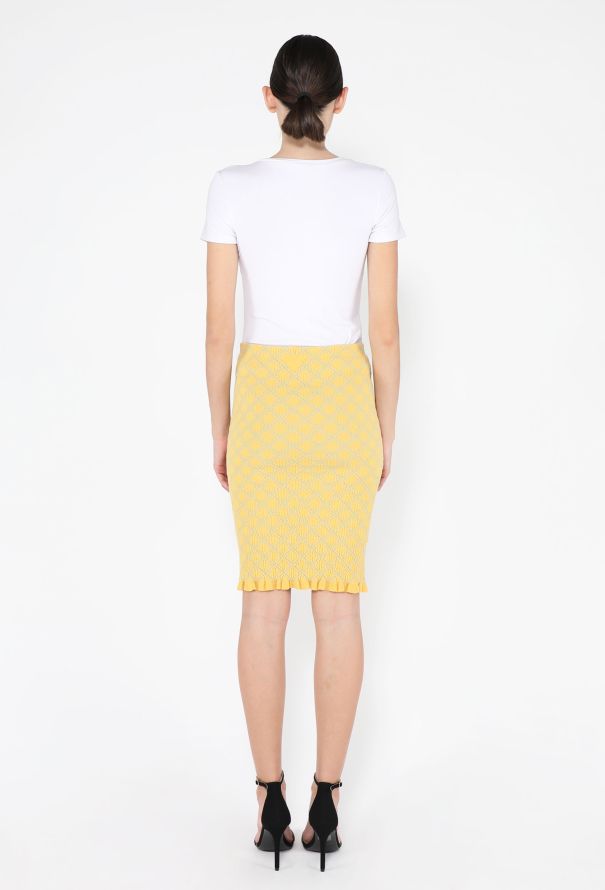 Prada Ruched Printed Skirt, 2024 - 4