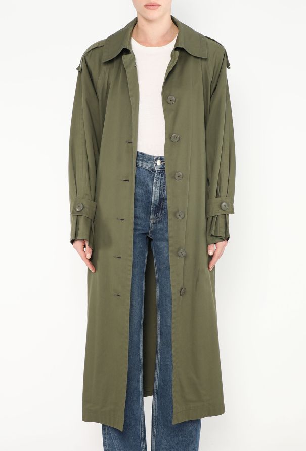 70s Classic Belted Trench Coat | Authentic & Vintage | ReSee