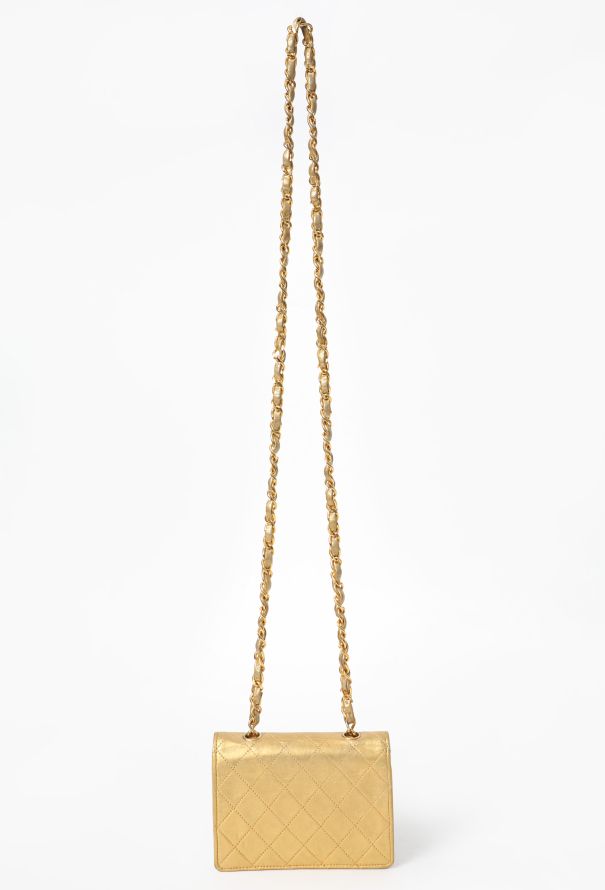 Chanel Vintage Mini Quilted Flap Bag - 4