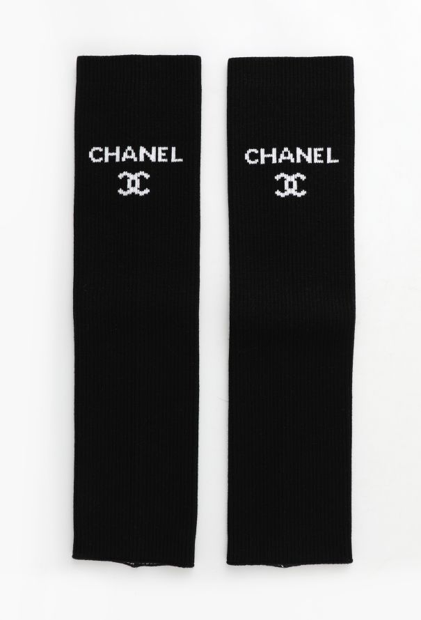 Chanel Resort 2024 Ribbed Leg Warmers - 1