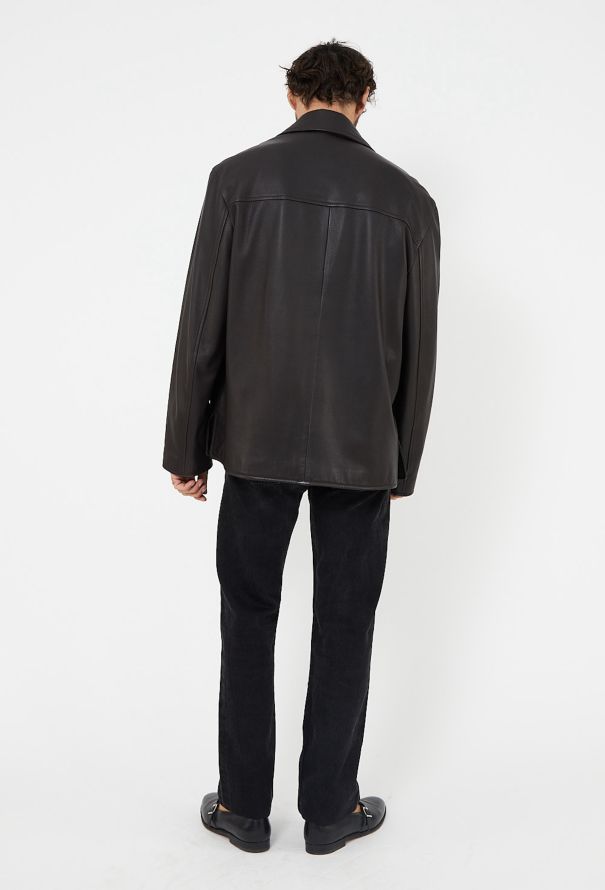 Hermès '70s Classic Leather Jacket - 4 Hermès '70s Classic Leather Jacket - 4