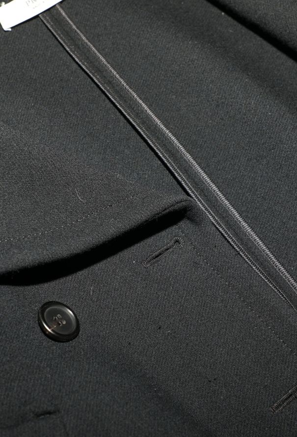 Prada Classic Double-Breasted Peacoat - 7