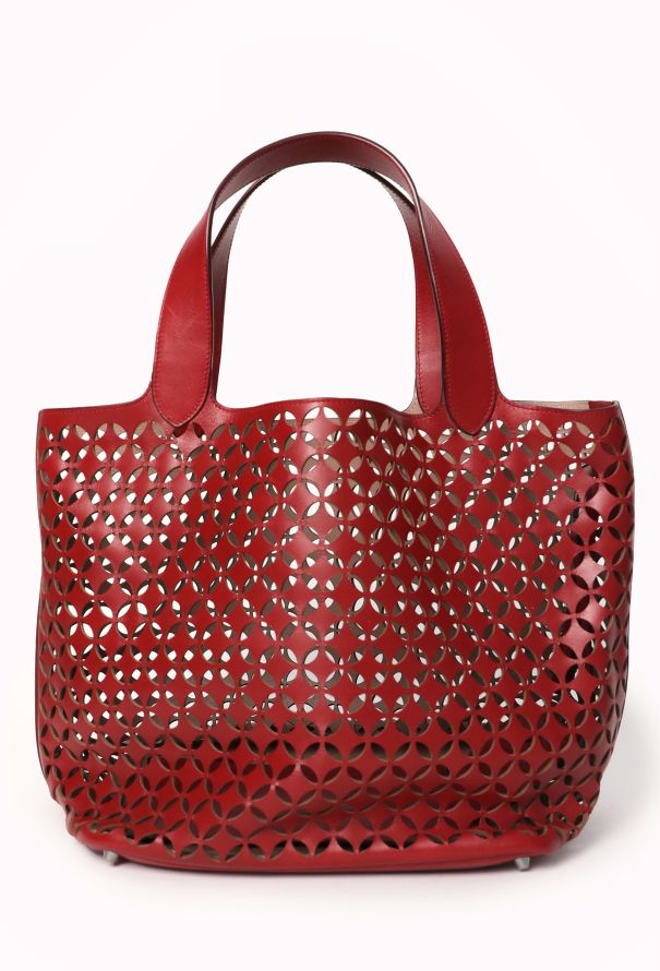 Alaïa Laser-Cut Tote Bag - 1