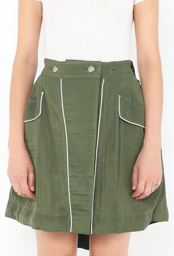 Sacai S/S 2015 Deconstructed Military Skirt - 4