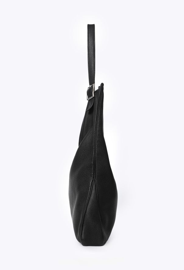 Hermès Black Chèvre Mysore Massai PM - 5