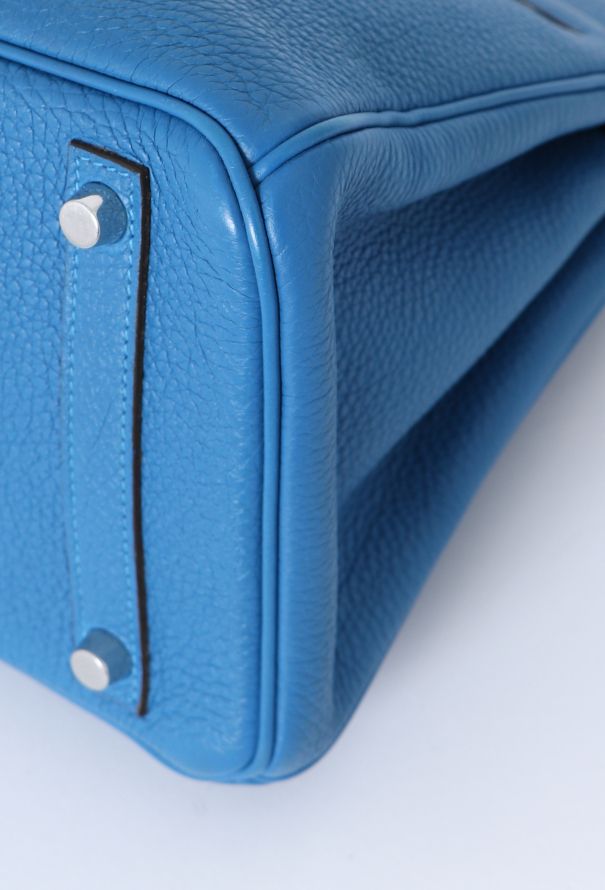 Hermès Bleu Mykonos Togo Birkin 30 - 11