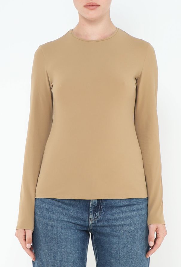 The Row Pre-Fall 2022 Inverness Jersey Top - 1