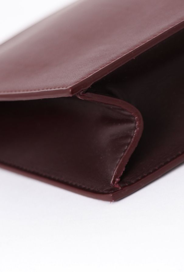 Céline Burgundy Calfskin Clutch - 9 Céline Burgundy Calfskin Clutch - 9