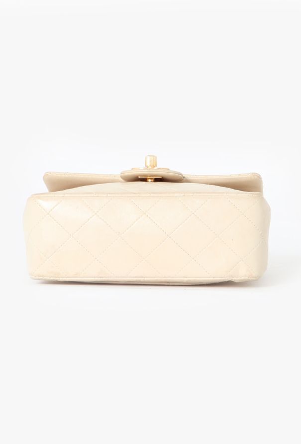 Chanel White Mini Square Timeless Bag - 6