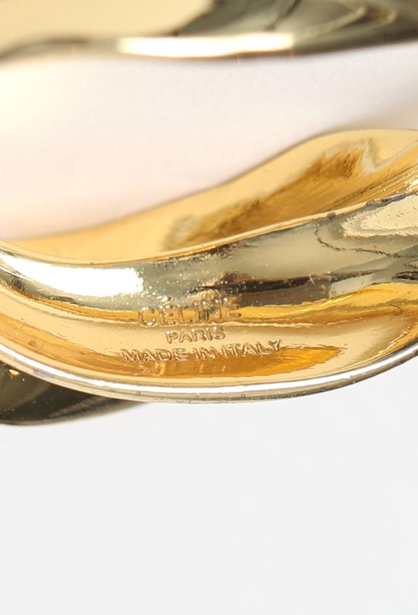 Céline Resort 2018 Twisted Hoop Earrings - 6 Céline Resort 2018 Twisted Hoop Earrings - 6