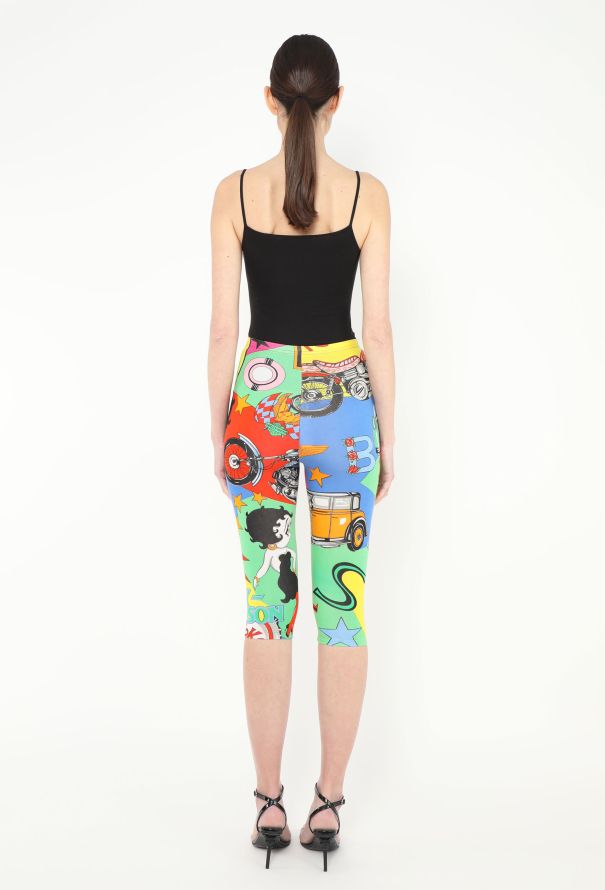 Gianni Versace 1991 Betty Boop Pop Art Capris - 4 Gianni Versace 1991 Betty Boop Pop Art Capris - 4