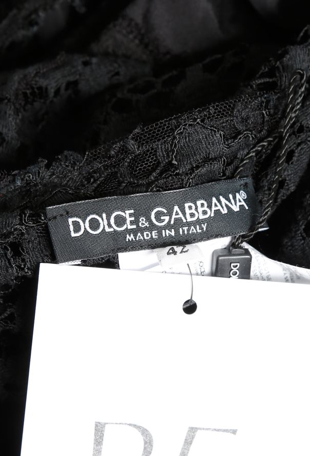 Dolce & Gabbana Classic Lace Shift Dress - 4 Dolce & Gabbana Classic Lace Shift Dress - 4