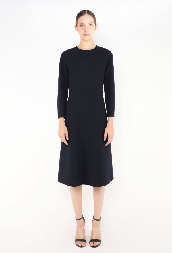 Céline Classic Twill A-Line Dress - 1
