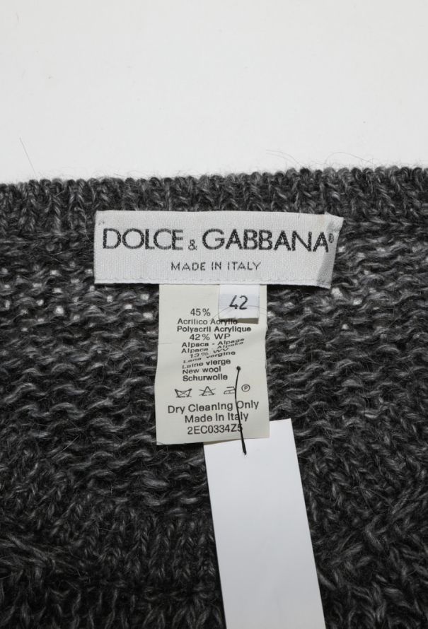 Dolce & Gabbana 2-piece Alpaca Knit Top, 1990s - 6