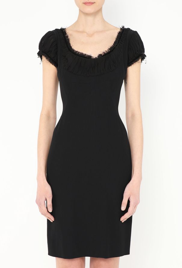 Alexander McQueen 2010 Frayed Ruched Crêpe Dress - 2 Alexander McQueen 2010 Frayed Ruched Crêpe Dress - 2