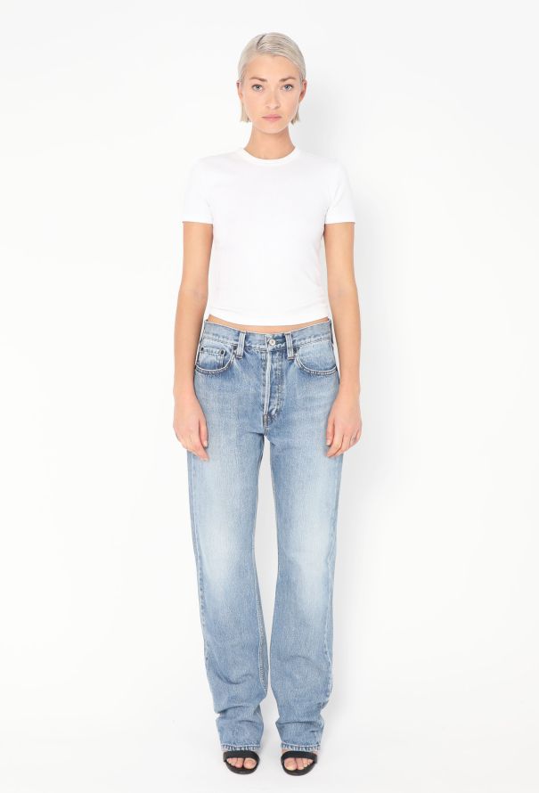 Balenciaga S/S 2018 Washed Denim Jeans - 4