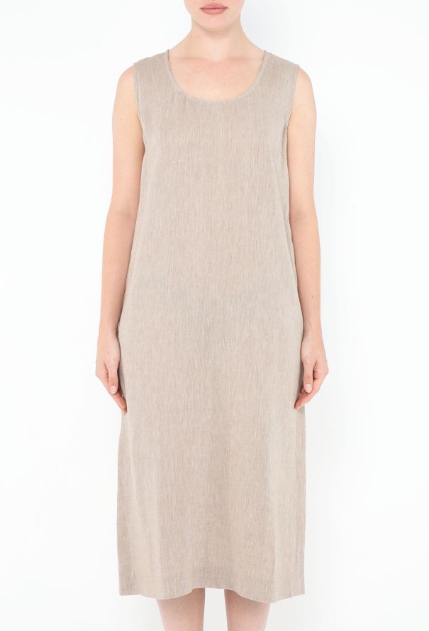 Hermès Margiela S/S 2002 Linen Shift Dress - 4 Hermès Margiela S/S 2002 Linen Shift Dress - 4