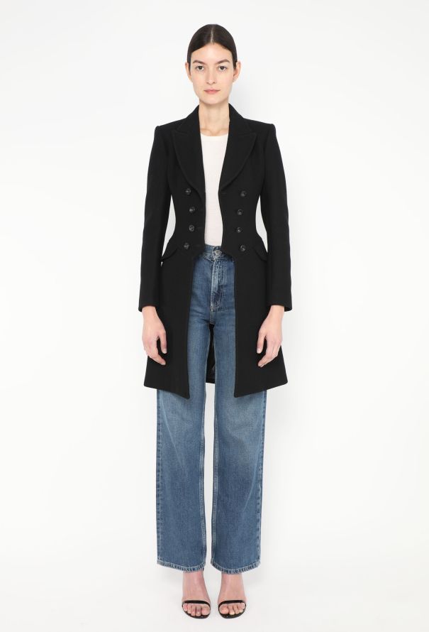 Alaïa F/W 2010 Pleated Hourglass Coat - 3