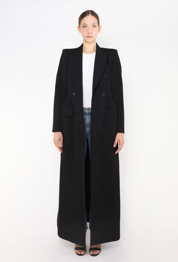 Balenciaga 2023 Wardrobe Hourglass Coat - 4