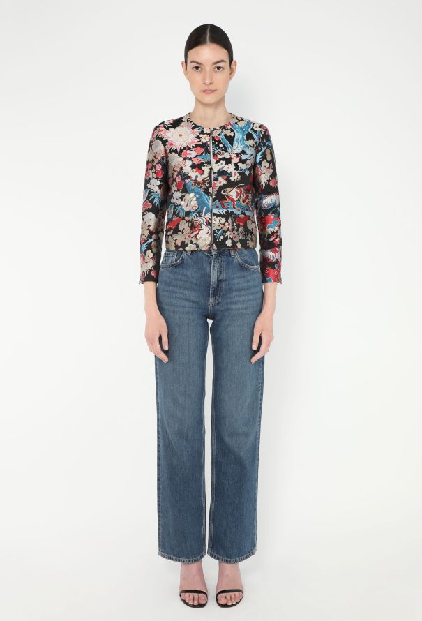 Dior 2022 Brocade Silk Jacket - 3