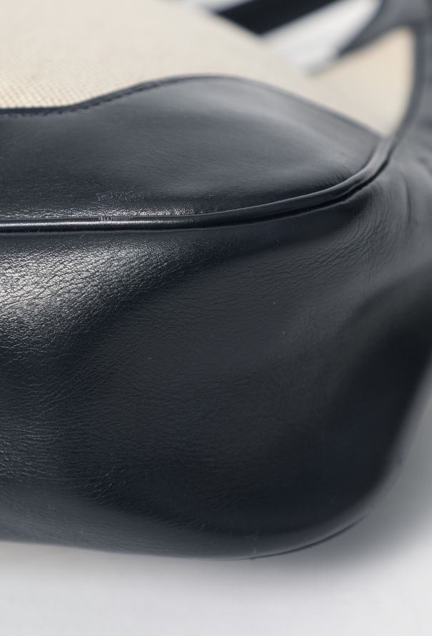 Hermès Vintage Box & Toile H Trim Bag - 10