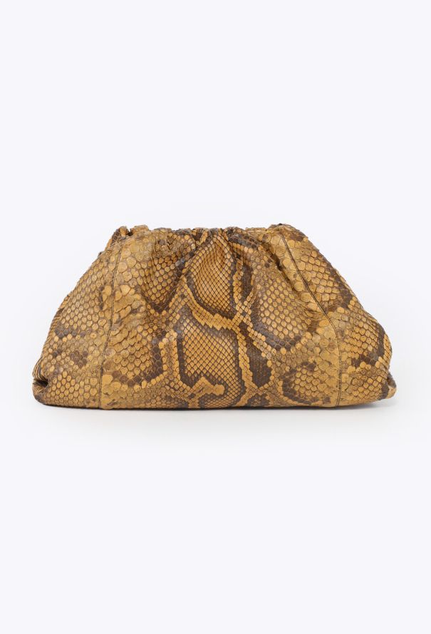 Bottega Veneta 2020  Python The Pouch Clutch Bag - 1