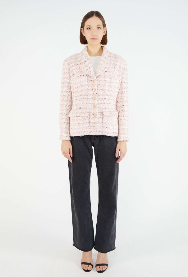 Chanel Collector S/S 1993 Tweed ‘CC’ Jacket - 4