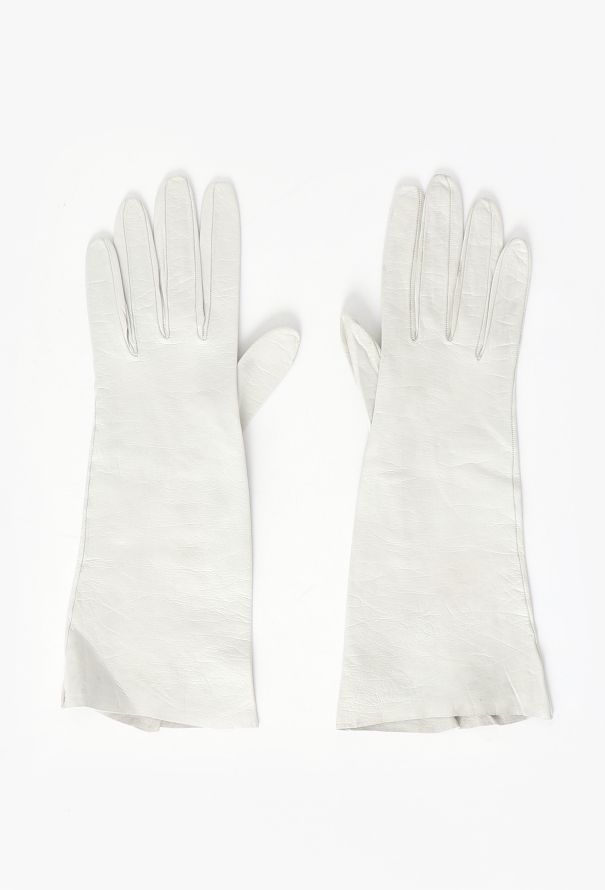 Dior 1960s Calfskin Leather Gloves - 1
