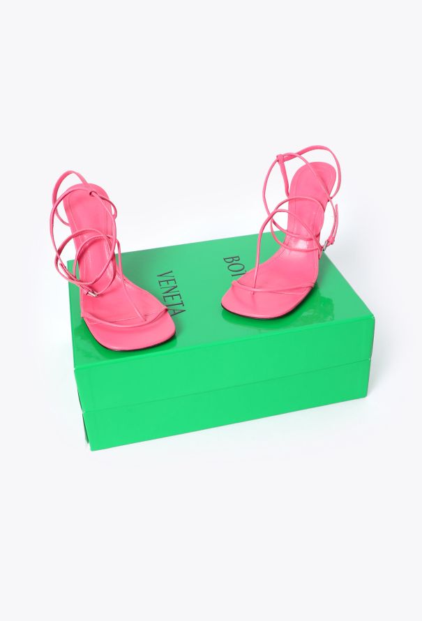 Bottega Veneta 2020 'Barely There' Leather Sandals - 5