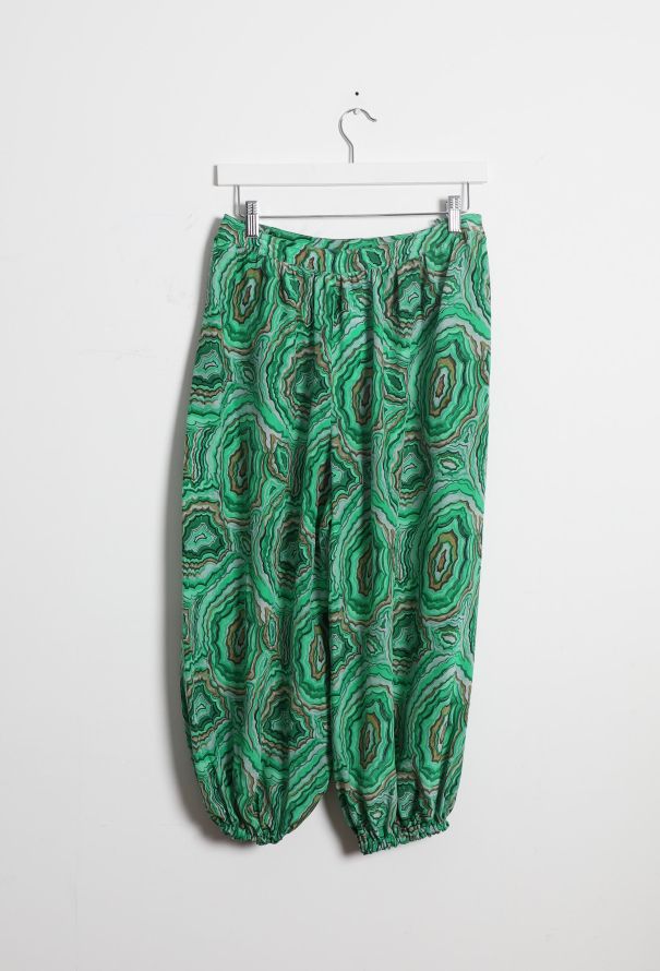 Jean Patou Graphic Harem Pants - 7