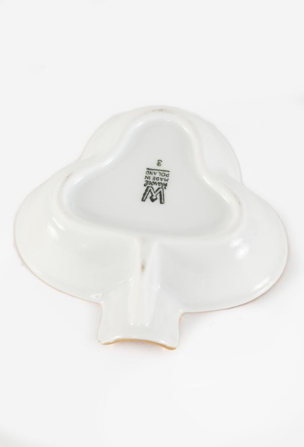 Vintage Objects & Decor 1960s Limoges Poker Vide-Poche & Cup Set - 9