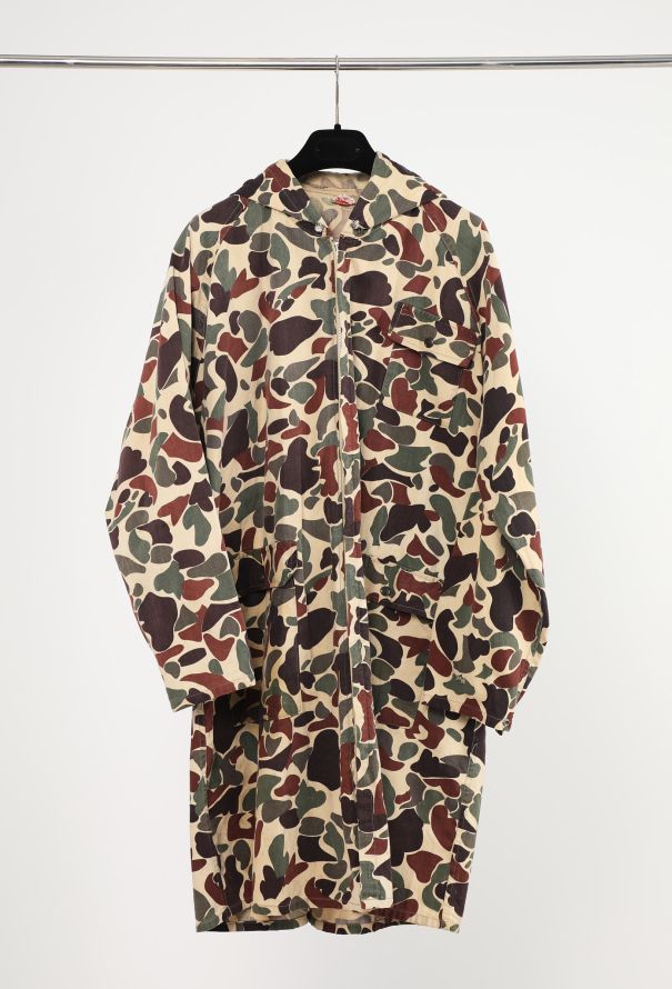 Men's Vintage '70s Hooded Camouflage Hunting Jacket - 3