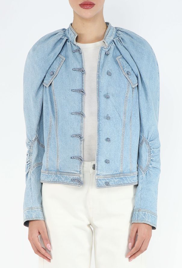 Dior CAMPAIGN S/S 2002 Denim Toggle Jacket - 7