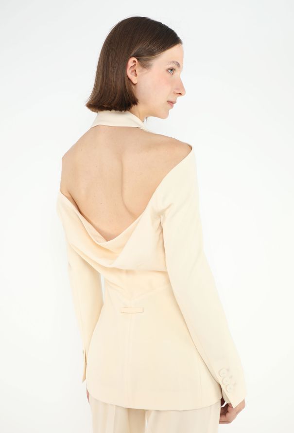 Jean Paul Gaultier 2022 Lotta Volkova Open-Back Suit - 1