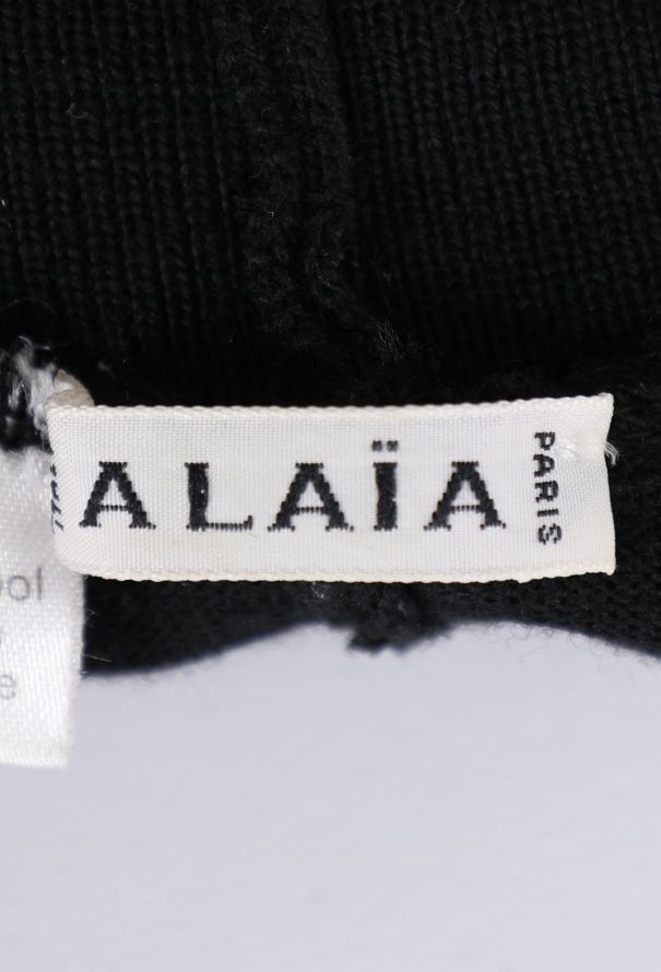 Alaïa Puff-Sleeve Bodysuit Ensemble, F/W 1989 - 10
