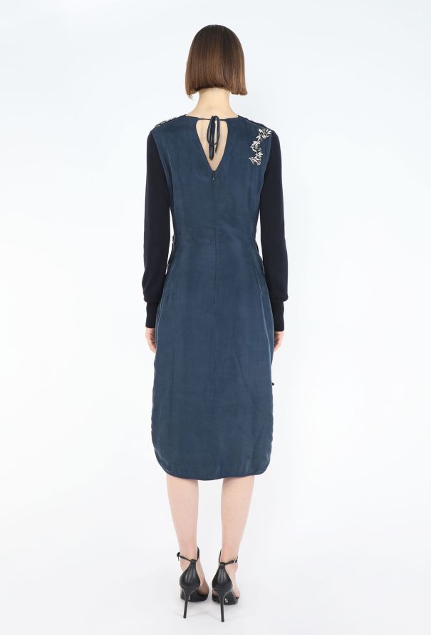 Altuzarra S/S 2014 Strass Trompe L'Œil Dress - 6