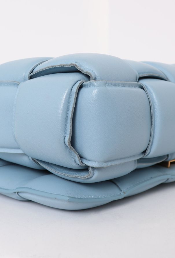 Bottega Veneta S/S 2020 Pale Blue Padded Cassette Bag - 11