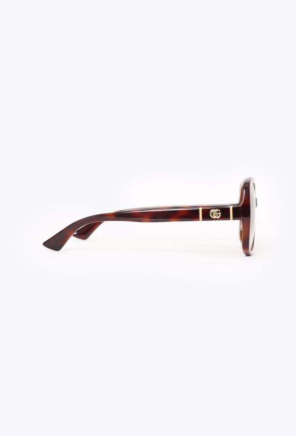 Gucci 2021 Tortoiseshell Butterfly Sunglasses - 2