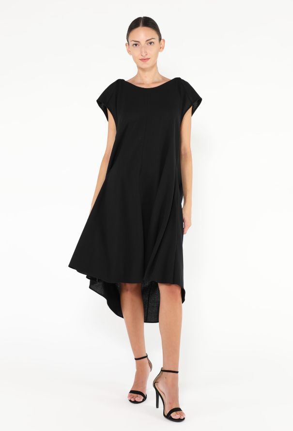 Saint Laurent S/S 2009 Backless Wool Crêpe Dress - 3