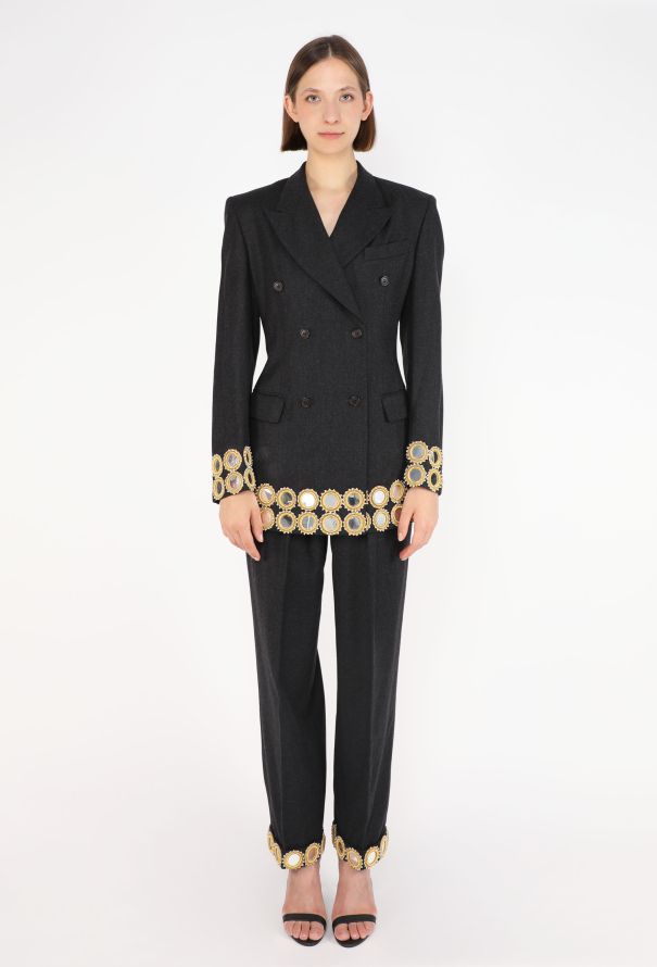 Dolce & Gabbana Mirror Embellished Ensemble, F/W 1992 - 1