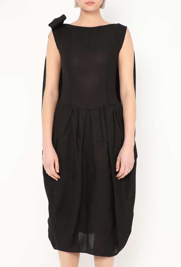 Maison Margiela 2024 Bow Appliqué Balloon Dress - 4 Maison Margiela 2024 Bow Appliqué Balloon Dress - 4