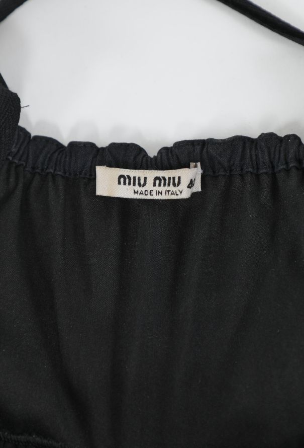 Miu Miu Early 2000s  Classic Slip Dress - 5